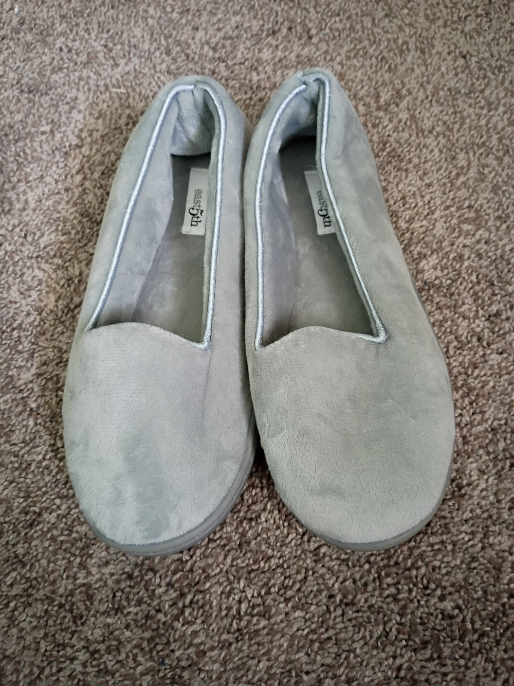 East 5th Gray Comfort Slip-Ons